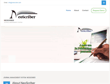 Tablet Screenshot of neoscriber.com